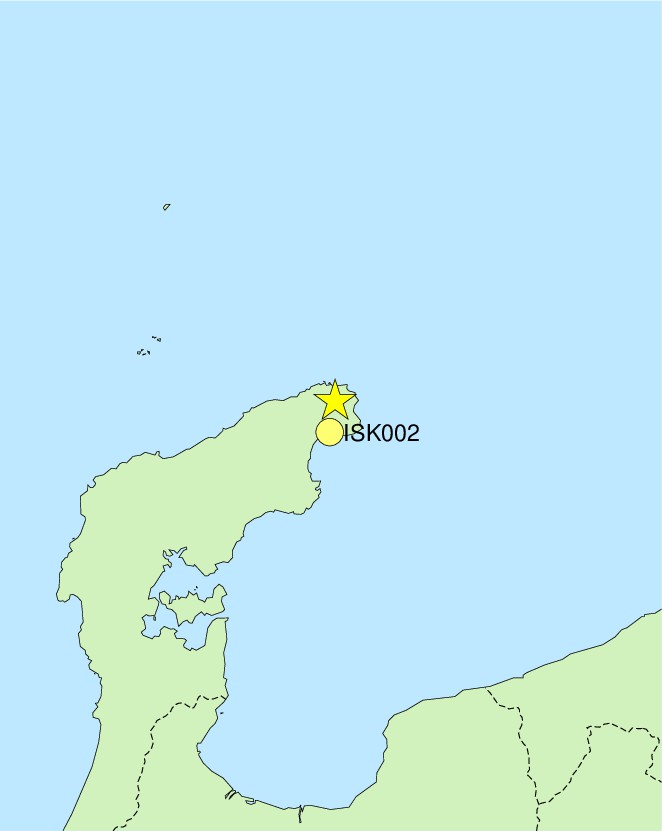 観測点図作成中