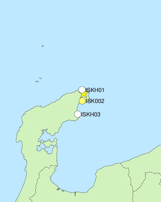 観測点図作成中