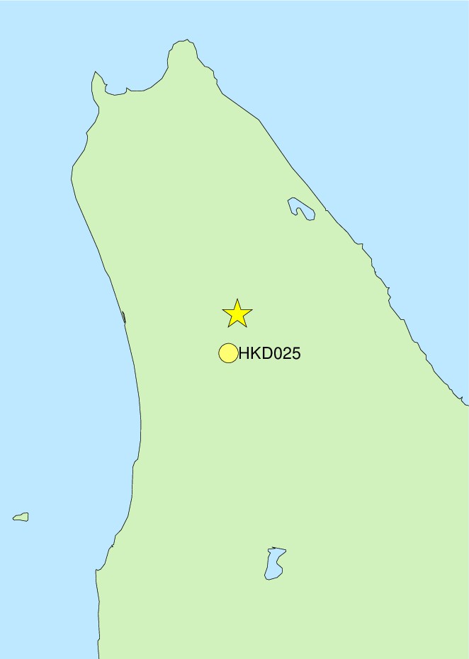 観測点図作成中