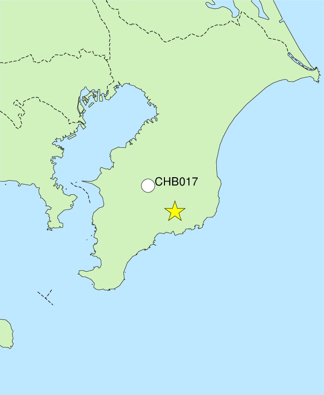 観測点図作成中
