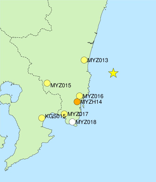 観測点図作成中