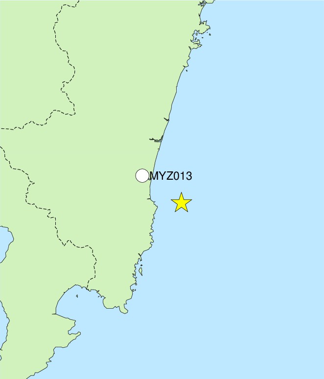 観測点図作成中